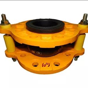 لرزه گیر لاستیکی قرمزPN10 مهاردار ارتعاش صنعتی ایران مخصوص آ ب گرم