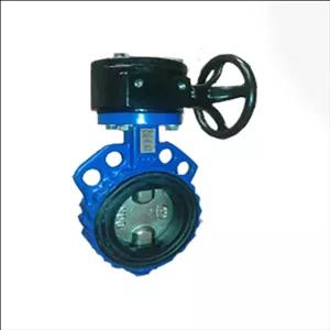 شیر پروانه‌ای ویفری گیربکسی دریچه استیل PN16 وگ ایران (بی‌همتا)