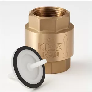 شیر یکطرفه فنری (زبانه  لاستیکی)  کیز ایران 