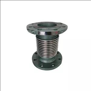 لرزه‌گیر 1 اینچ  آکاردئونی فلنجدار ساده PN10 بدون مهار ارتعاشات صنعتی ایران