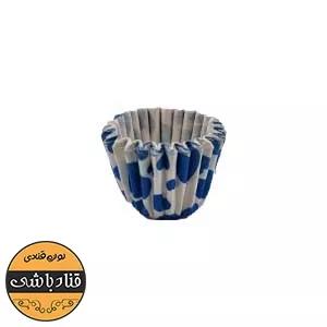 کپسول حلوا طرح قلب آبی