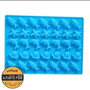 قالب پاستیل طرح ماهی