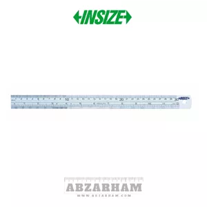 خط کش فلزی اینسایز 15 سانتی‌متر مدل 150-7110