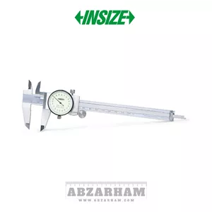 کولیس عقربه‌ای اینسایز 200 میلی‌متر دقت 0.01 میلی‌متر مدل 1311-200a