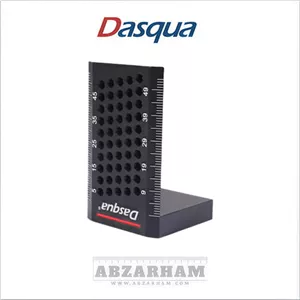 خط‌کش مربع علامت‌زن نجاری داسکوا جیبی مدل 5552-1804