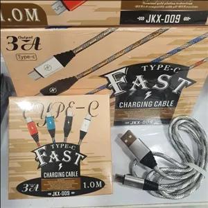 کابل کنفی فست شارژ jkx مدل 009
