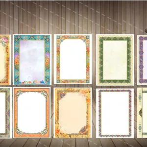 32 طرح تذهیب (شماره 2) - ابر و باد - JPG - با کیفیت