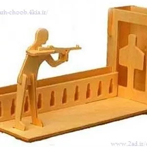 طرح  مشبک سیبل و تیر انداز