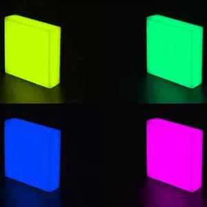 سنگ نورانی 10*10 RGB ولتاژ 220 ولت