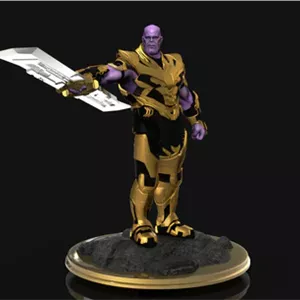 💥 فیگور تانوس (Thanos) | ارتفاع ۳۵ سانتی‌متر | جنس PLA