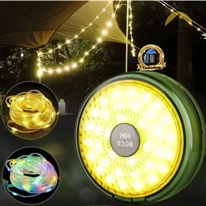 چراغ چادر ریسه ای شارژی مدل MH-8208
