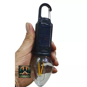 لامپ کمپینگ شارژی و خورشیدی solar camping lamp