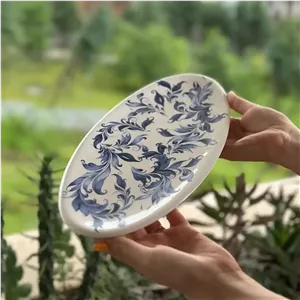 سینی سرامیکی طرح دم ماهی