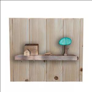 کاور جعبه فیوز و جاکلیدی چوبی دست ساز طرح مزرعه کد 52922