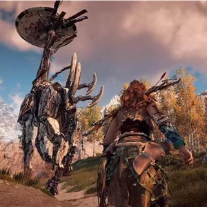 بازی Horizon Zero Dawn برای PS4 کارکرده