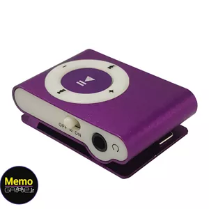 پخش کننده موسیقی mp3 بنفش