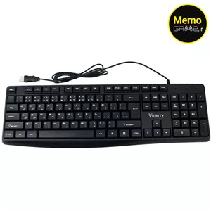 کیبورد باسیم وریتی مدل Verity V-KB6124 اورجینال