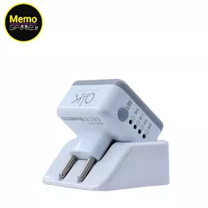 تبدیل برق شارژر سه به دو 3به2 تایمردار OAK سه زمانه