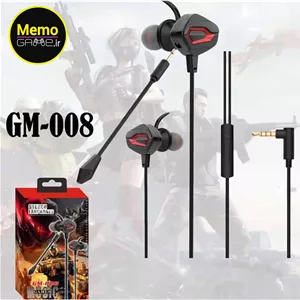 هندزفری گیمینگ سیم دار مدل GM-008 اورجینال