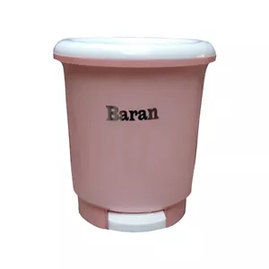 سطل زباله پدالی گرد باران