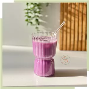 لیوان پیرکس شیاردار کمرباریک