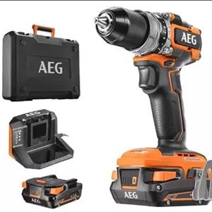دریل شارژی چکشی AEG براشلس 18 ولت مدل BSB 18SBL2-202C