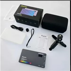 سانپک نور RGB مدل Max 360 RGB LED همراه کیف و پایه رومیزی