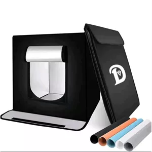 لایت باکس نور (خیمه عکاسی ) 60 سانتی متری  دو رنگ