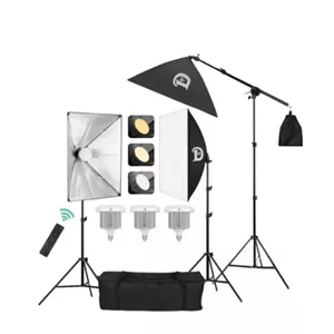 کیت کامل سه شاخه ویدیو لامپ حرفه ای Three-prong video lamp kit