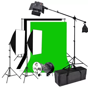 کیت حرفه ای تجهیزات نورپردازی برای تولید محتوا KIT PRO