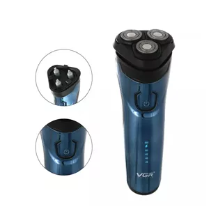ریش تراش سه تیغ وی جی ار VGR V-322  مقاوم برابر پاشش آب IPX5