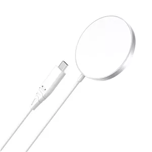 شارژر وایرلس  کوتک مدل Choetech inductive charger 15W with USB C cable  (T518-F)