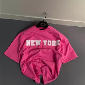 تیشرت مردانه NEW YORK صورتی کد 217635