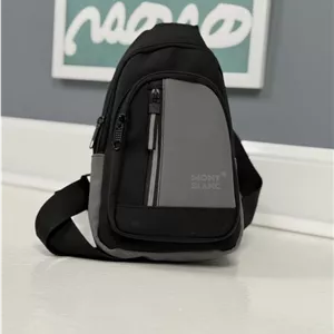 بادی بگ مردانه طرح MONTBLANC شبرنگی کد 126403