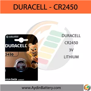 باتری لیتیومی سکه ای دوراسل DURACELL-CR2450