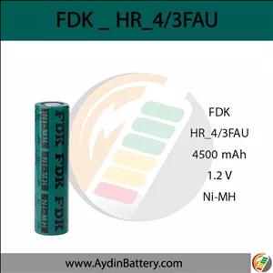 باتری قابل شارژ نیکل متال هیدرید اف دی کی FDK-HR-4/3FAU- 4500mAh