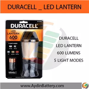چراغ قوه فانوسی دوراسل  DURACELL-LED LANTERN 600 LUMENS