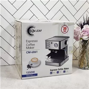 اسپرسوساز 20بار عقربه دار 1/6لیتر CM6861سان لایف