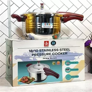 زودپز4لیتر تکدسته قرمز 20cm استیل نگیر زومبا 18 ماه گارانتی
