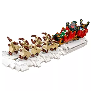 ساختنی مولد کینگ 10015 سورتمه بابا نوئل santa sleigh