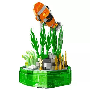 ساختنی مولد کینگ 10102 جعبه موسیقی دلقک ماهی Clownfish Music Box