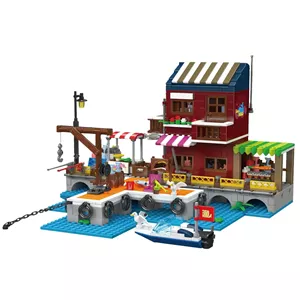 ساختنی مولد کینگ 10110 اسکله قایق ماهیگیری Fishing Boat Dock