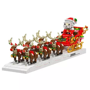 ساختنی مولد کینگ 10154 سورتمه بابا نوئل Santa Claus Sleigh الکتریکی