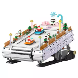 ساختنی مولد کینگ 10158 پیست اسکی کریسمسی Ski Resort الکتریکی