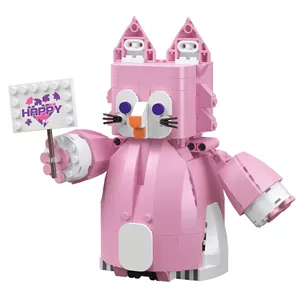 ساختنی مولد کینگ 13158 ربات روباه صورتی خوش شانس Lucky pink کنترلی