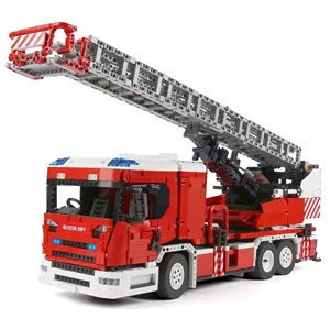 ساختنی مولد کینگ 17022 ماشین آتش نشانی Fire Engine  کنترلی