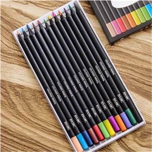 مداد رنگی 12 رنگ بیسیک مدل BAS-6214