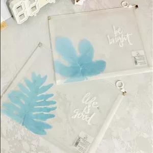 پوشه زیپدار A4 بزرگسال طرح برگ