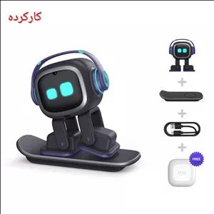 ربات هوشمند خانگی EMO PET مشکی(با آداپتور شارژ)