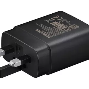 شارژر سامسونگ توان 45 وات سه پین اصل اروپایی با تکنولوژی NFC